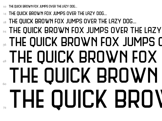 Science Fair font waterfall